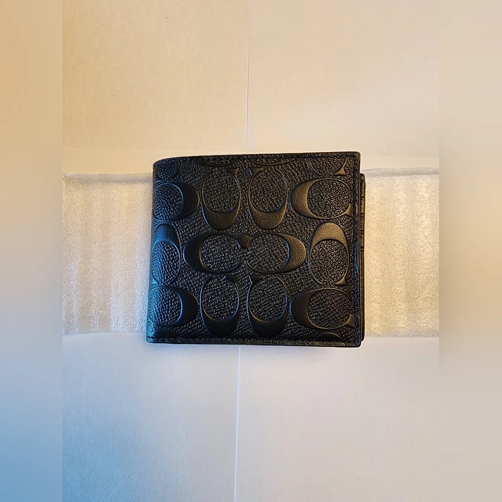 *Coach MEN'S bifold wallet NWT - Picture 3 of 12